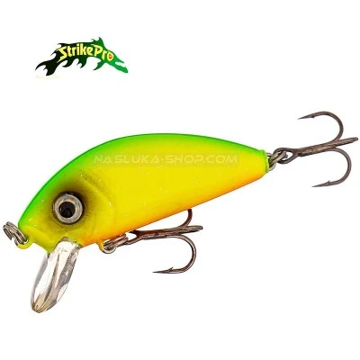 Плуващ воблер Strike Pro Mustang Minnow MG-002 4.5см 4.2г - цвят C033F