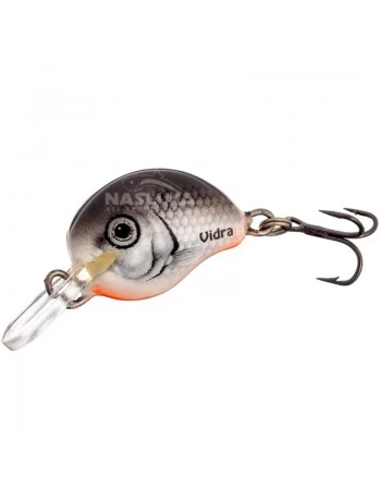 Воблер за кефал и костур Vidra Atomic Chub 1 - 1.8см 3.0г - цвят BK
