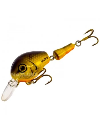 Двуделен воблер Vidra Atomic Chub Jointed Sinking 5см 7г - цвят GL