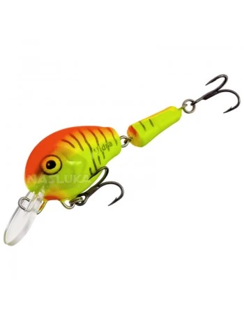 Двуделен воблер Vidra Atomic Chub Jointed Sinking 5см 7г - цвят HT