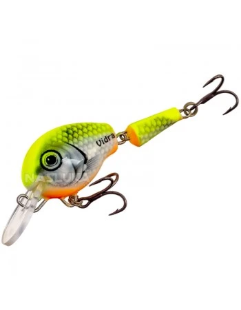 Двуделен воблер Vidra Atomic Chub Jointed Sinking 5см 7г - цвят SFC