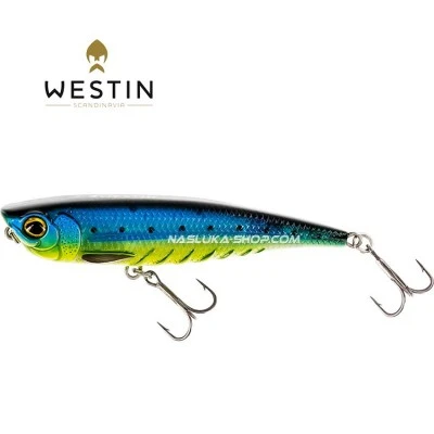 Воблер-уолкър Westin Spot-On Top Walker Floating - US Shad