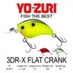 Плаващ воблер Yo-Zuri 3DR-X Flat Crank F 55мм 11г, цвят PGBL