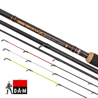 Фидер въдица DAM Sensomax II Mediuм Heavy Feeder 3.90м 75-125г