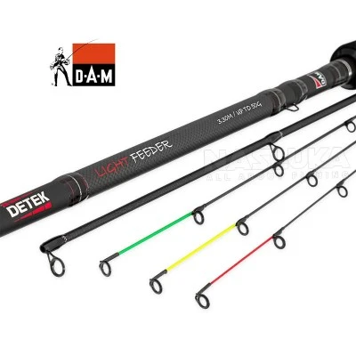 Фидер въдица DAM Detek Light Feeder 3.30м 50г