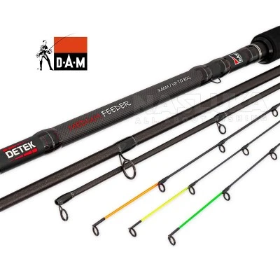 Фидер въдица DAM Detek Medium Feeder 3.60м 80г