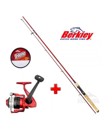 Спининг комплект въдица и макара Berkley Cherrywood HD 270м 15-40г