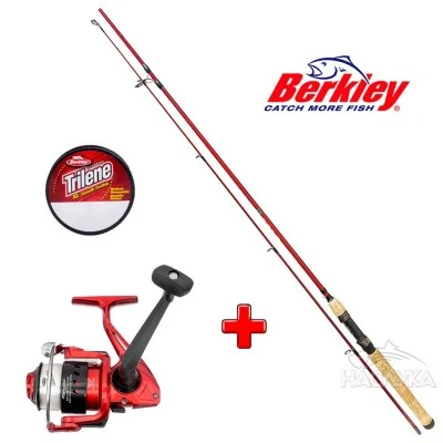 Спининг комплект въдица и макара Berkley Cherrywood HD 2.40м 15-40г