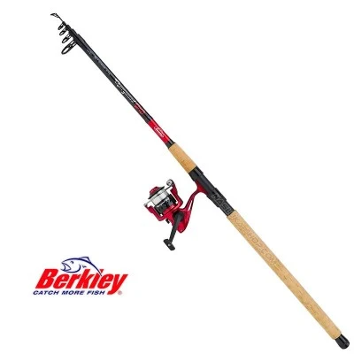 Комплект за спининг риболов на щука Berkley Cherrywood Spezi Tele Pike Combo - 3.30м/50-100г/Extra-Heavy