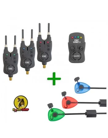 Комплект шарански сигнализатори и обтегачи Extra Carp - 3