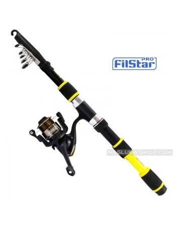 Комплект въдица и макара FilStar Bumblebee Combo 2.10м 20-50г