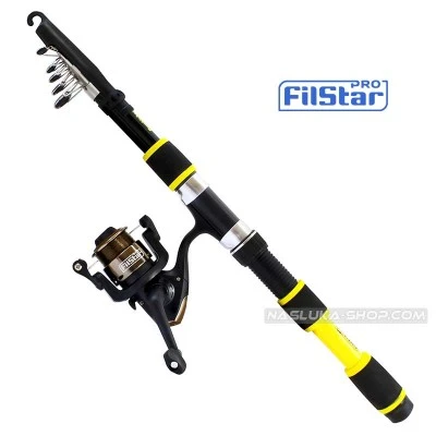 Комплект въдица и макара FilStar Bumblebee Combo 2.10м 20-50г