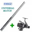 Комплект въдица + макара за мач риболов FilStar Universal Match 3.60м