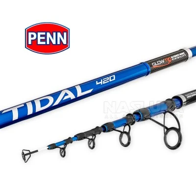 Телескопична сърф въдица PENN Tidal Tele Surf 4.20м 140г