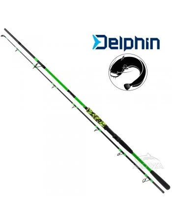 Въдица за тежък спининг Delphin Hyperio 2.40м - 120г