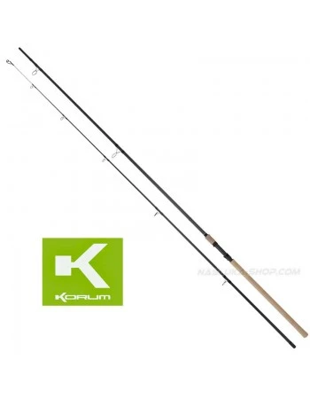 Шаранска въдица за риболов на река Korum Big Water 3.60м 2.75lb - 2 части