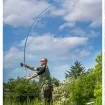 Шаранска въдица за риболов на река Korum Big Water 3.60м 2.75lb - 2 части