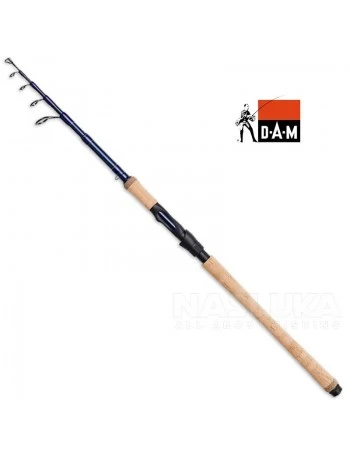 Телескопична спининг въдица DAM Steelhead Iconic Tele Spin 2.40м 7-28г