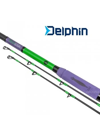 Въдица с два върха за морски риболов Delphin Pilkster 2.40м-200г
