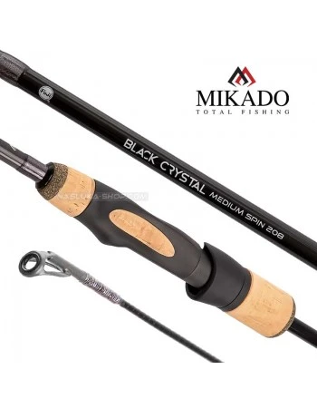 Спининг въдица Mikado Black Crystal Medium Spin 2.38м 7-28г