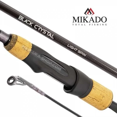 Спининг въдица Mikado Black Crystal Light Spin 2.23м 4-18г