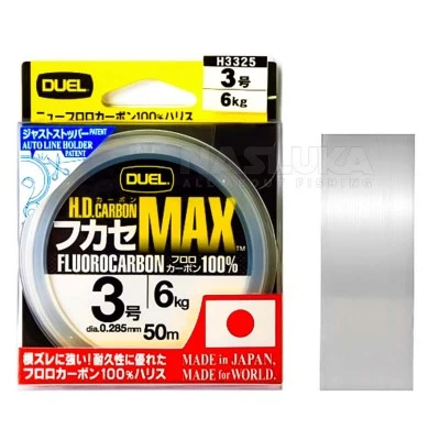 Флуорокарбон Duel H.D. Carbon MAX Fluorocarbon, 50м