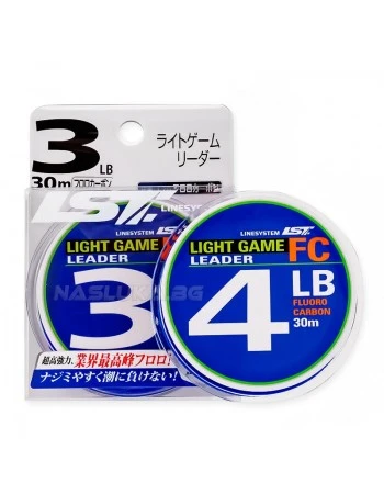 Флуорокарбон за поводи Line System Light Game Leader FC - 30м