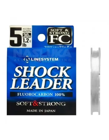 Флуорокарбон Line System Shock Leader Soft & Strong, 30м/20м
