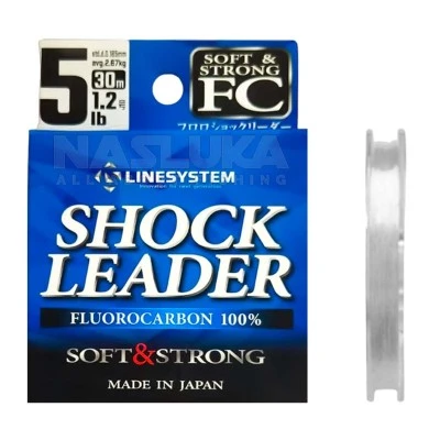 Флуорокарбон Line System Shock Leader Soft & Strong, 30м/20м