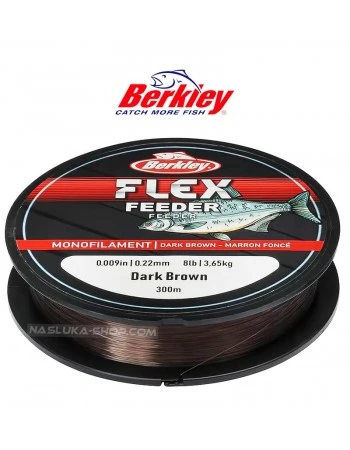 Влакно за фидер Berkley Flex Feeder - Dark Brown - 300м