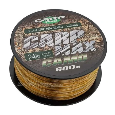 Монофилно шаранджийско влакно Carp Pro Carp Max Line - 600м - Camo