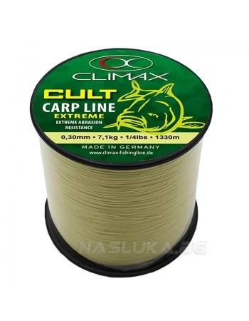 Влакно за шаран Climax Cult Carp Line Extreme - Диаметър - 0.28 мм