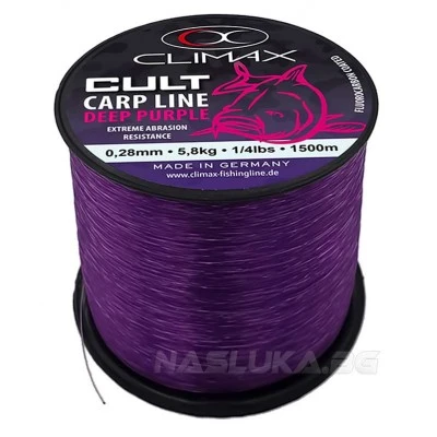 Влакно за шаран Climax Cult Carp Line - Deep Purple