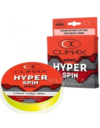 Монофилно влакно за спининг Climax Mono Hyper Spin - 300м