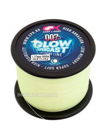 Монофилно влакно за риболов на шаран CPK Glow SuperCast - 1000м