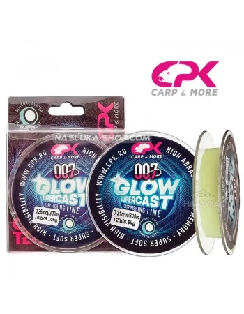 Монофилно влакно за риболов на шаран CPK Glow SuperCast - 300м