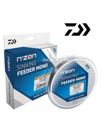 Влакно за фидер риболов Daiwa N'Zon Sinking Feeder Mono - 300 м