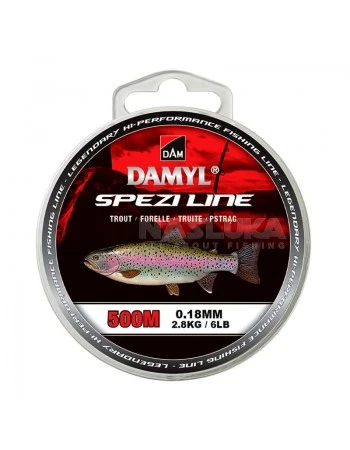 Монофилно влакно за пъстърва Damyl Spezi Line Trout, 500м