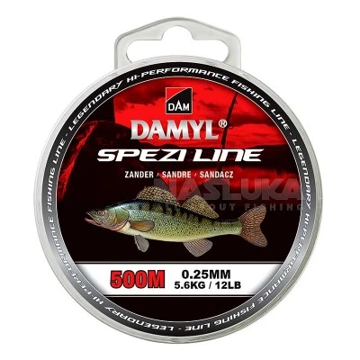 Монофилно влакно за бяла риба Damyl Spezi Line Zander, 500/450м