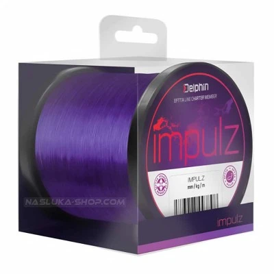 Монофилно влакно за риболов на шаран Delphin Impulz Purple - 1200/1100м