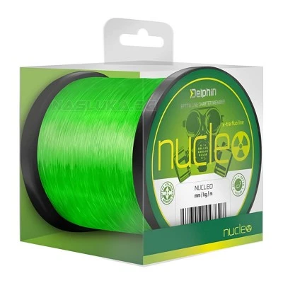 Влакно за шаранджийски риболов Delphin Nucleo Fluo Green - 1200м