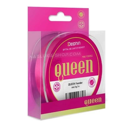 Влакно за фидер риболов Delphin Queen Feeder Pink - 300м