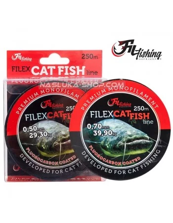 Монофилно влакно за сом Filex Catfish - 250 м