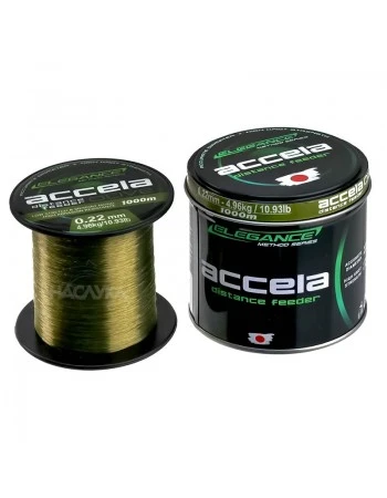 Монофилно влакно Formax Accela Distance Feeder Olive - 1000м