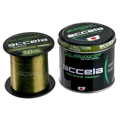 Монофилно влакно Formax Accela Distance Feeder Olive - 1000м