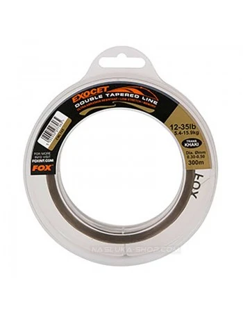 Монофилно влакно за риболов на шаран Fox Exocet Double Tapered Line - 300м