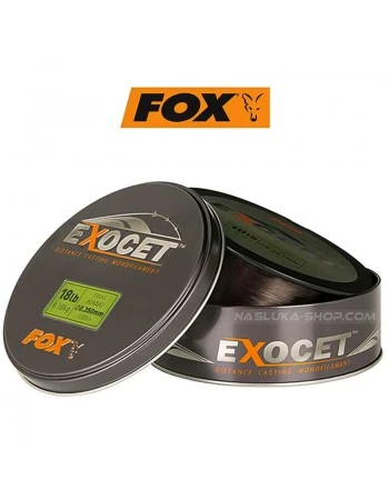 Монофилно шаранско влакно Fox Exocet Trans Khaki - 1000м