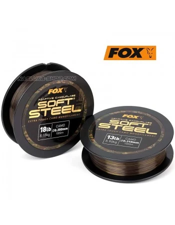 Монофилно шаранджийско влакно Fox Soft Steel Adaptive Camo - 1000м