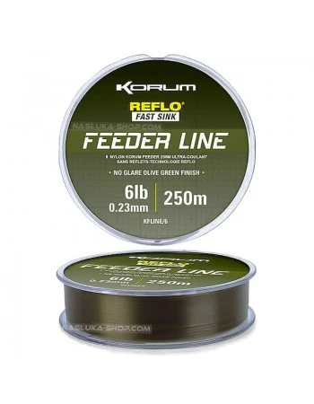 Влакно за фидер риболов Korum Reflo Feeder Line - 250м