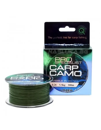 Влакно за риболов на шаран Lazer Pro Specialist Carp Camo - 300м